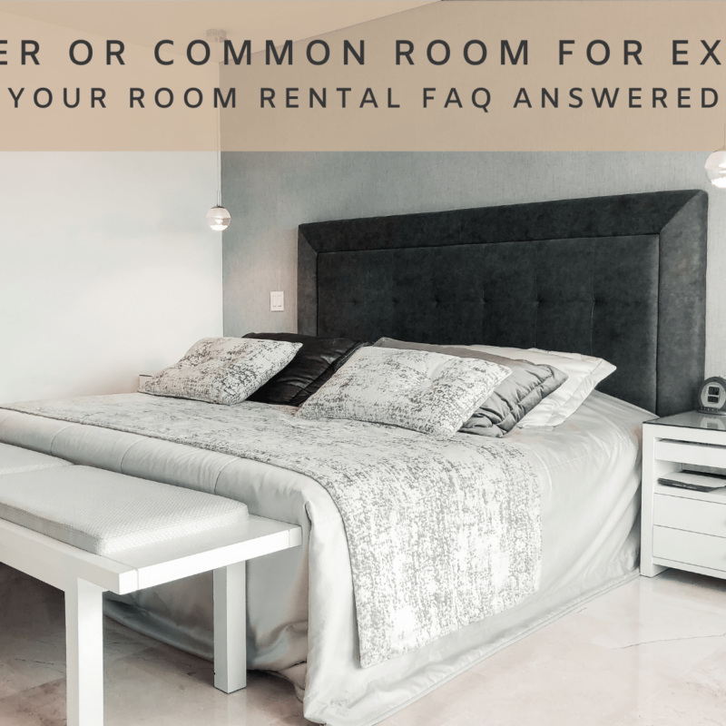 Master or Common Room for Expats Room Rental FAQ