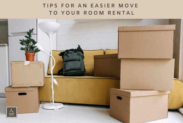 Tips for an easier move to your room rental